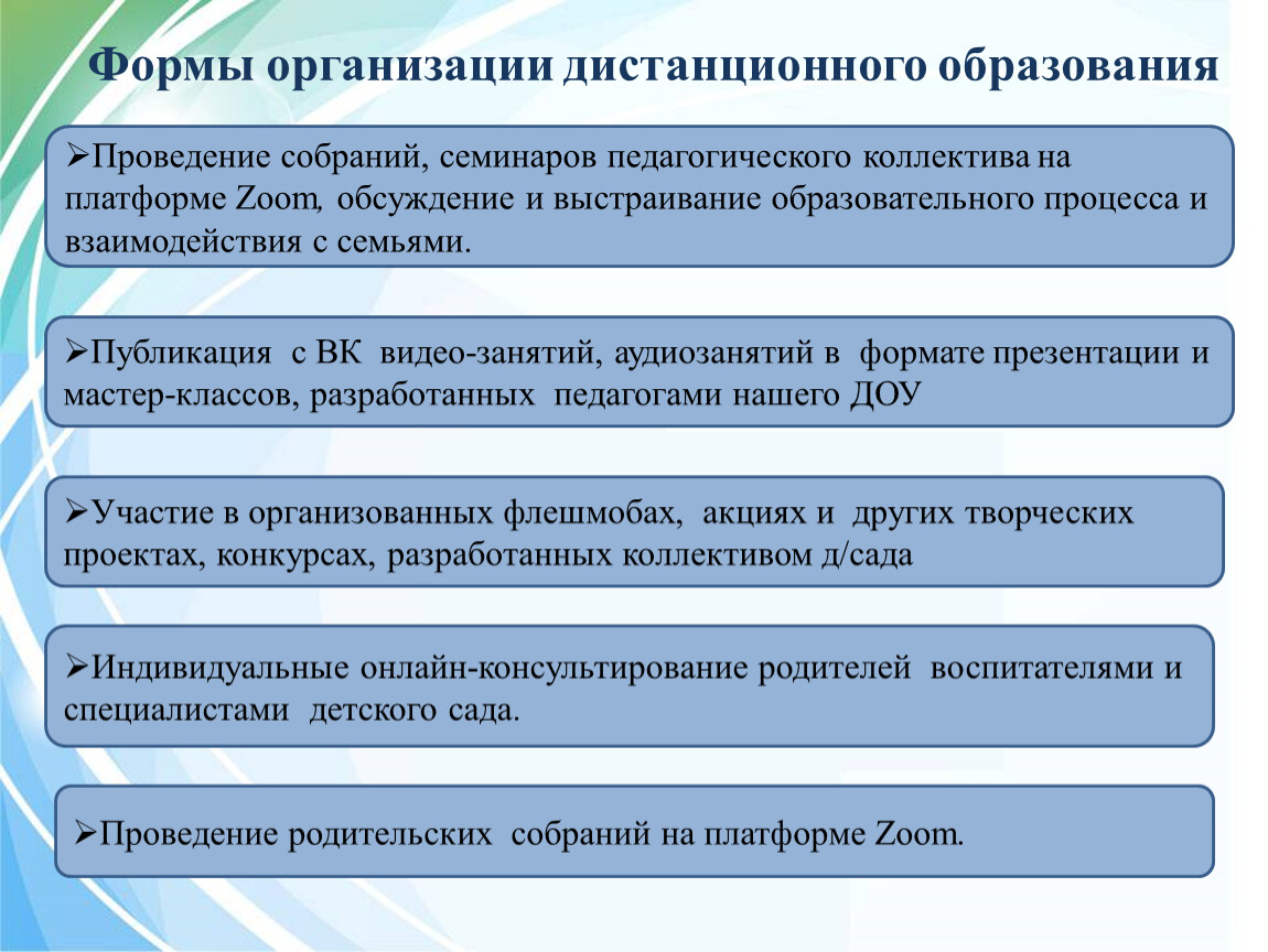 Организация дистанционного обучения. Организация образования в дистанционной форме. Форма организации дистанционного. Формы организации дистанционного обучения. 2. Формы организации дистанционного обучения.