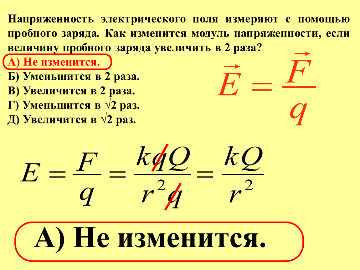 В чем измеряется напряженность электрического поля. Модуль напряженности. Величина пробного заряда. Напряженность поля измеряется в. Сумма напряженностей электрического поля.