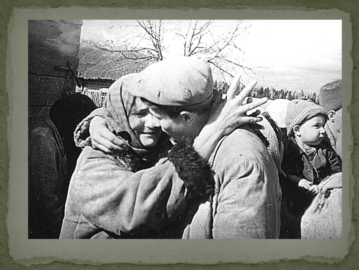 Фото проводов на войну 1941 1945