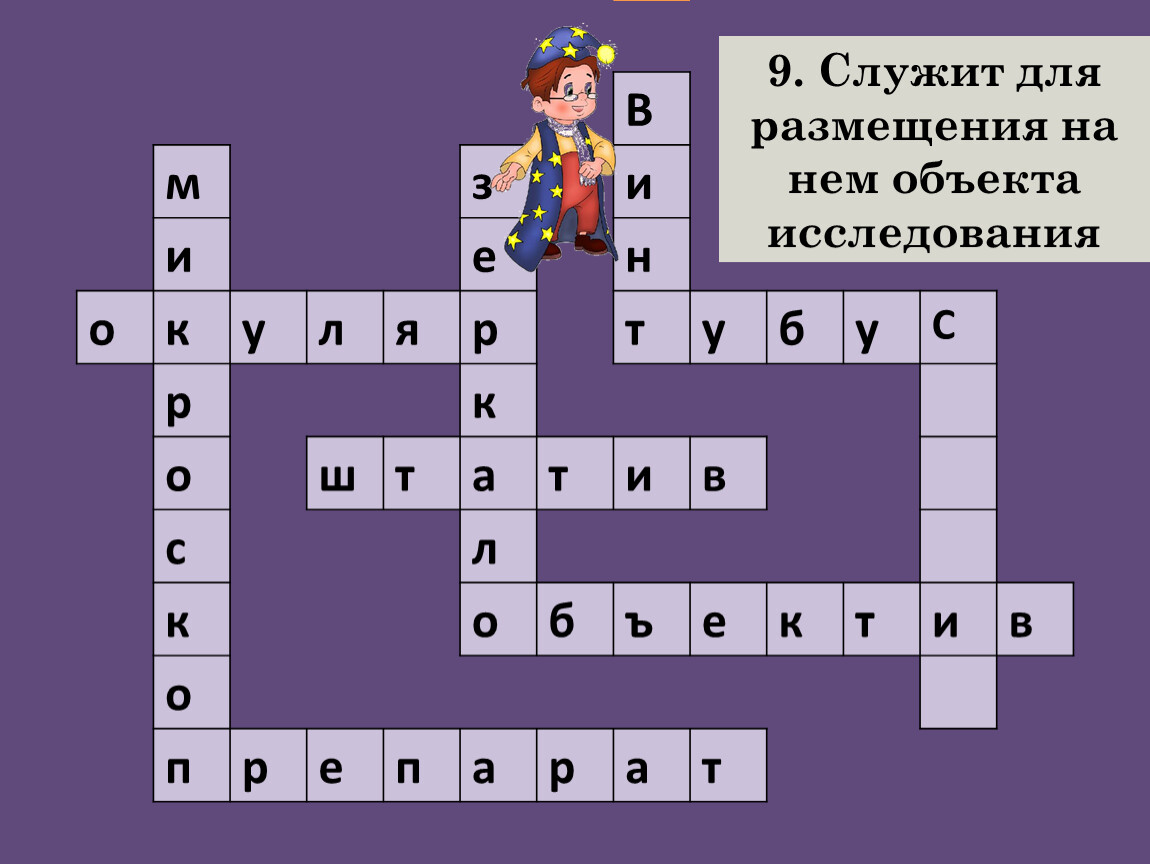 Прибор для показа презентаций 8 букв кроссворд