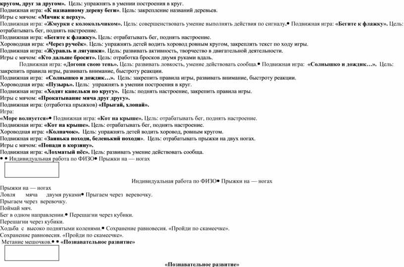 План совместной деятельности воспитателя с детьми в старшей группе по фгос