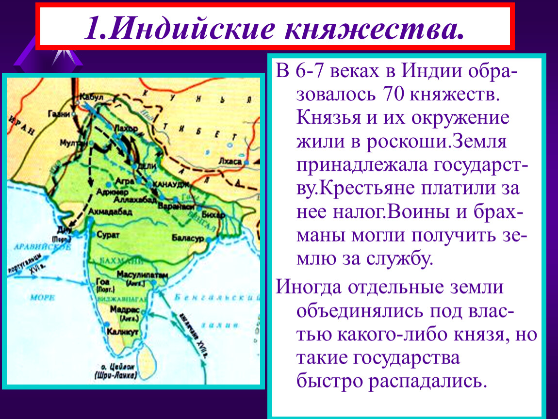 Средневековая индия картинки для презентации