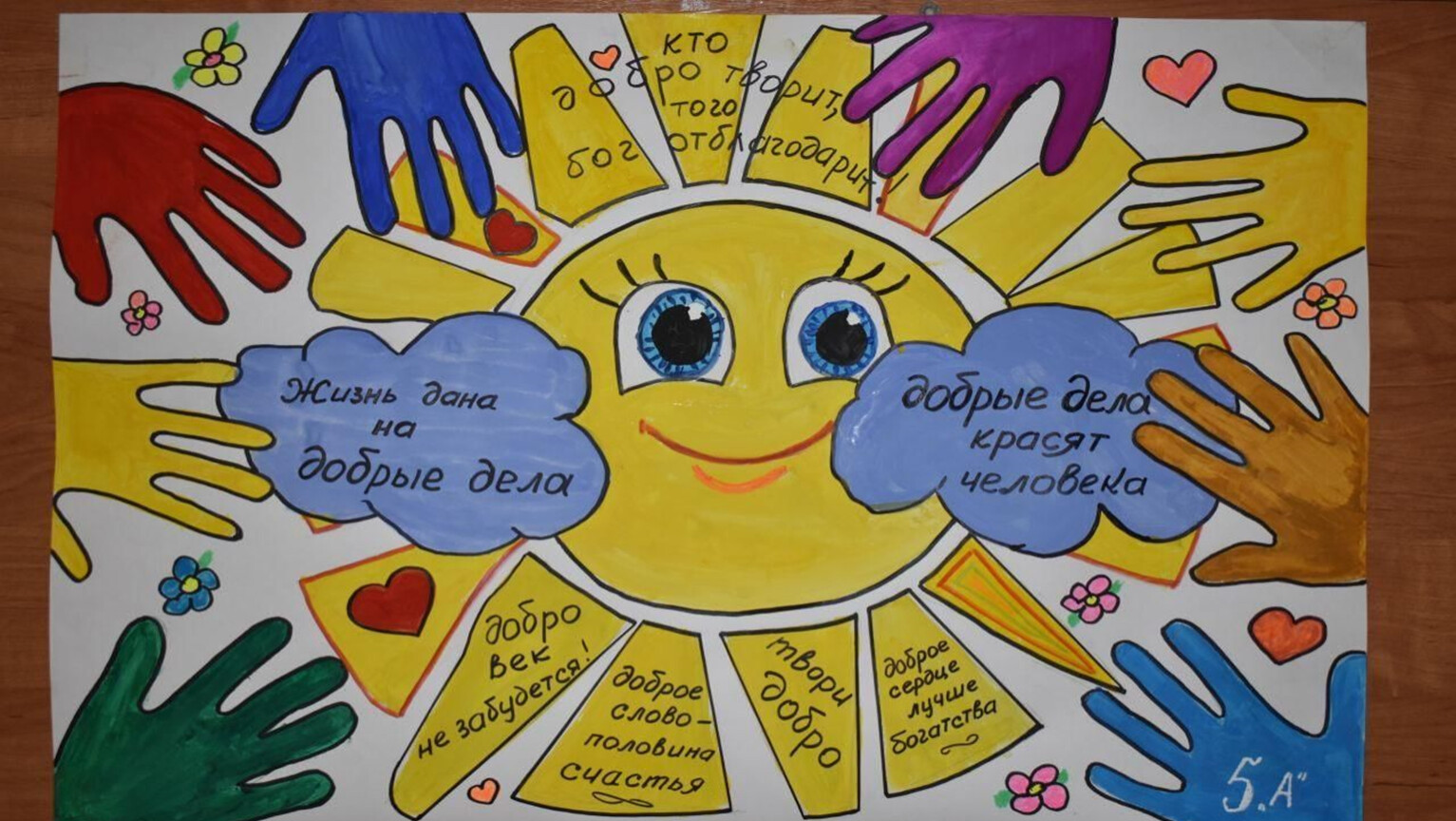 День добрых дел для детей. Твори добро. Плакат на тему твори добро. Рисование на тему доброта. Плакат доброты.