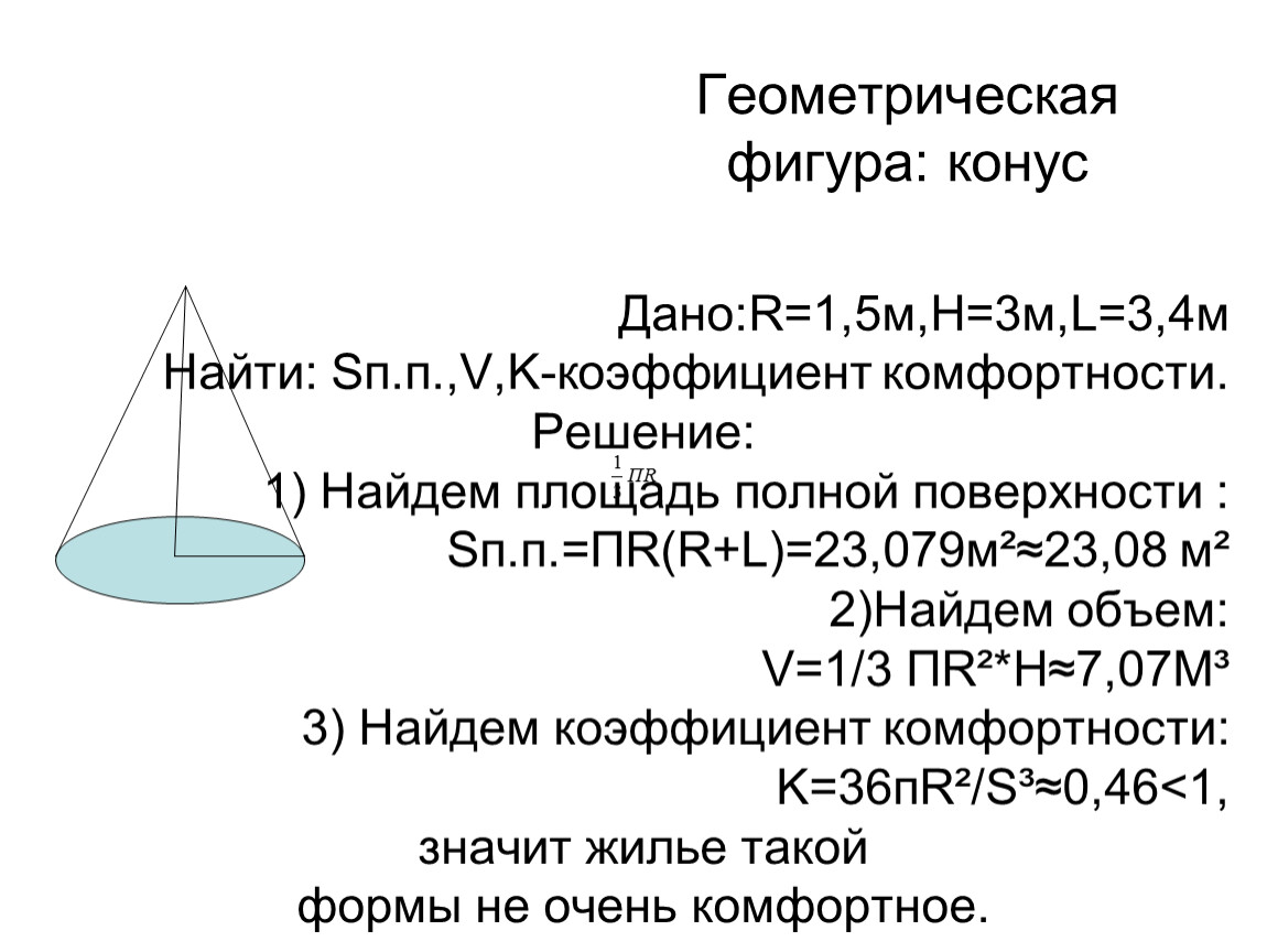 Комфортное жильё. Проект по геометрии 10-11