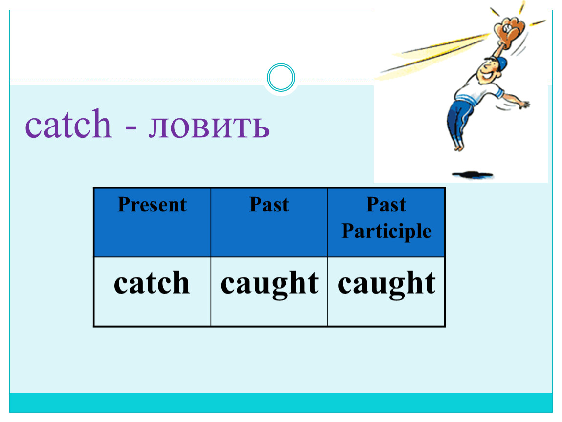 Catch caught неправильные глаголы. Catch past simple. Catch поймать