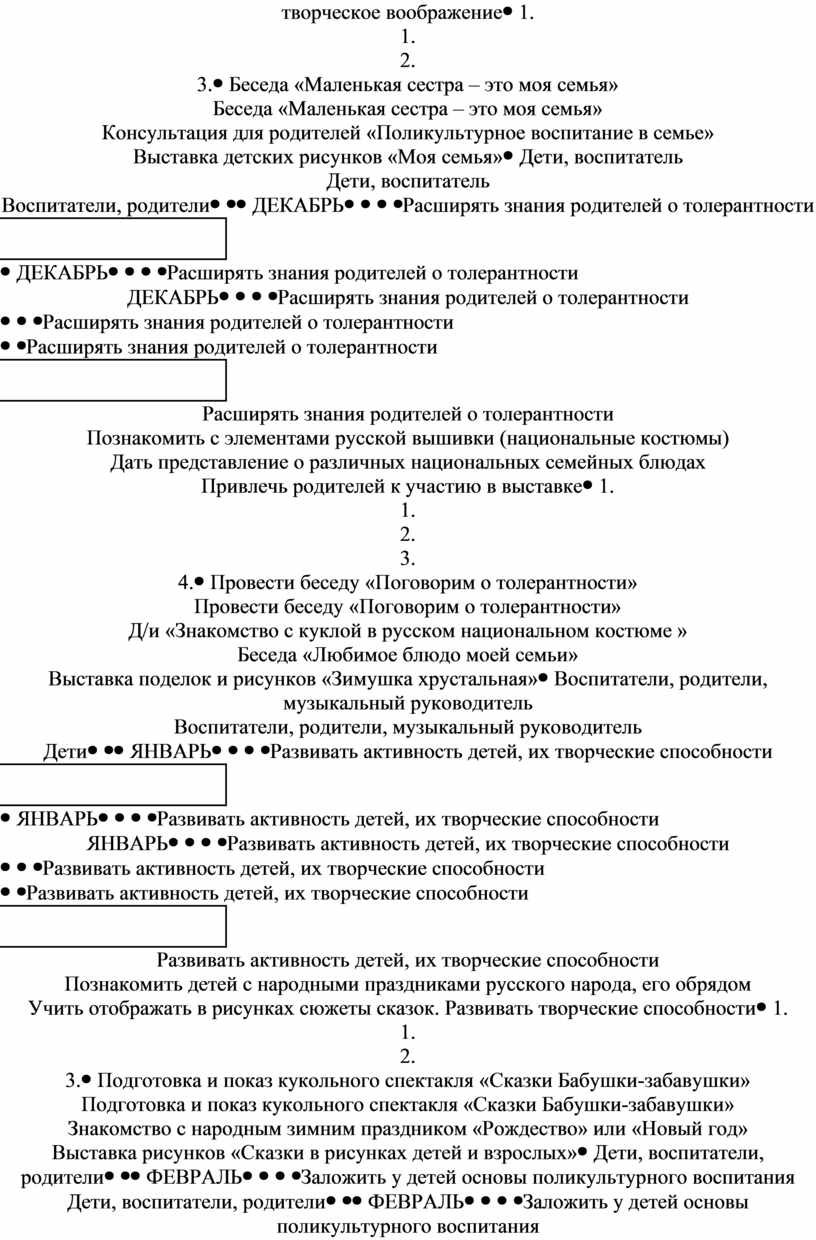 Поликультурное образование детей старшего дошкольного возраста»