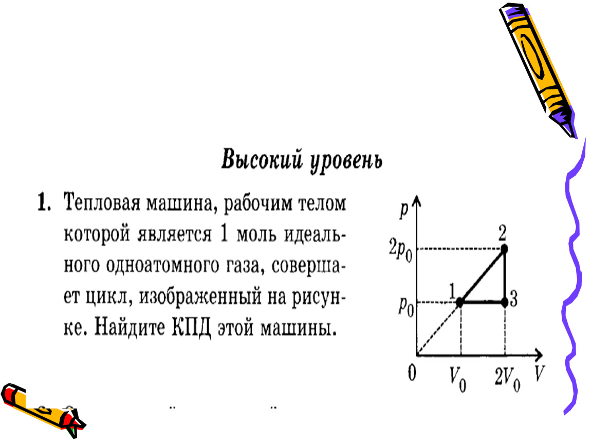 Презентация Первый закон термодинамики