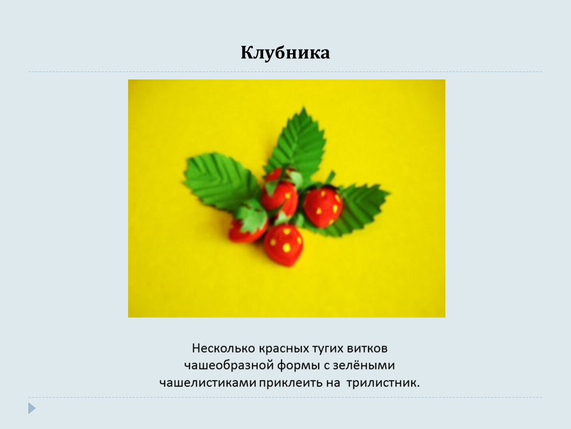 Чашелистики клубники рисунок