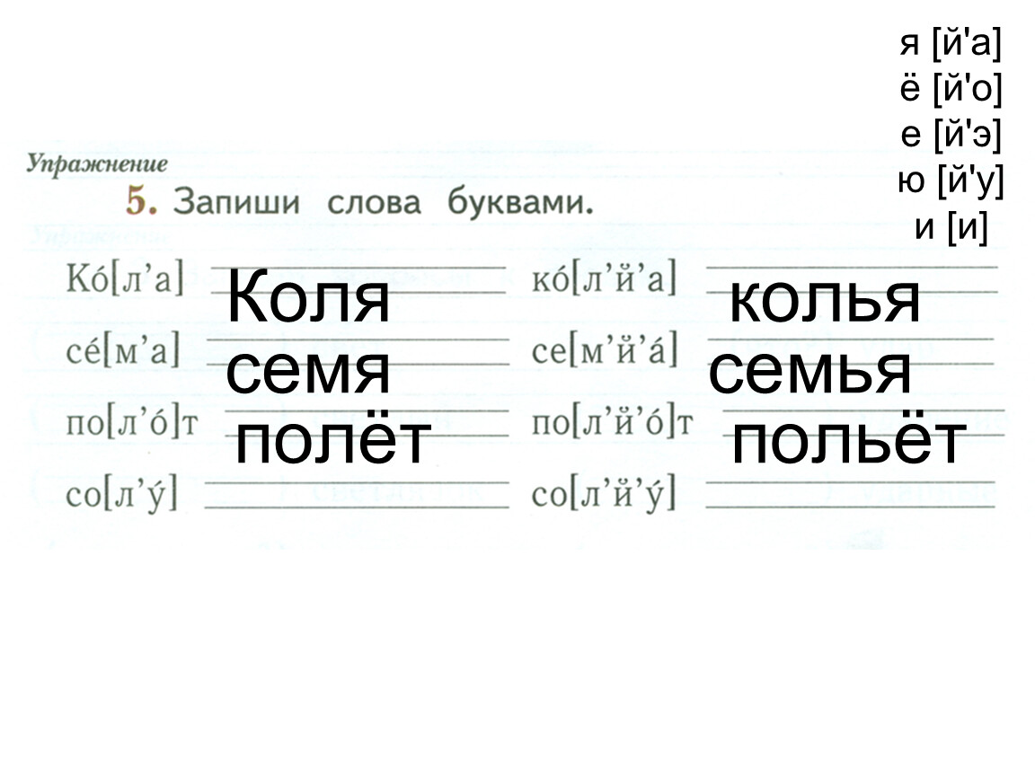 Кол слов. Запиши слова буквами. Запиши слова буквами Коля. Запиши слова буквами кола. Коля-колья полёт-польёт.