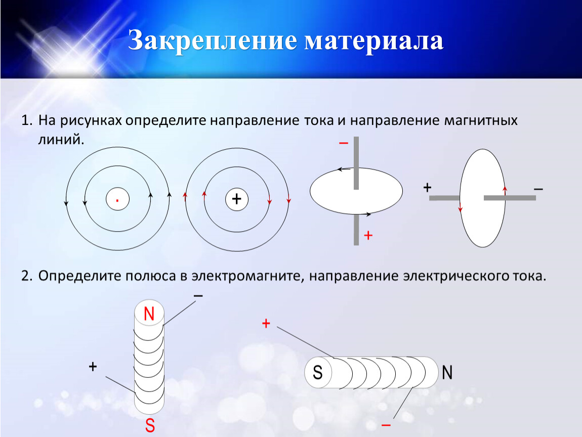Как меняется направление тока. Определите направление линий индукции магнитного поля. Как определить полюса проводника с током. Как определить направление линий магнитной индукции. Направление тока по магнитному полю.