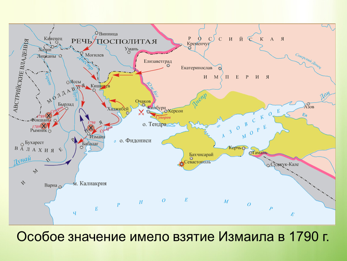 Сражение при рымнике год. Мыс Калиакрия на карте русско-турецкой войны. Битва у Калиакрия 1791.