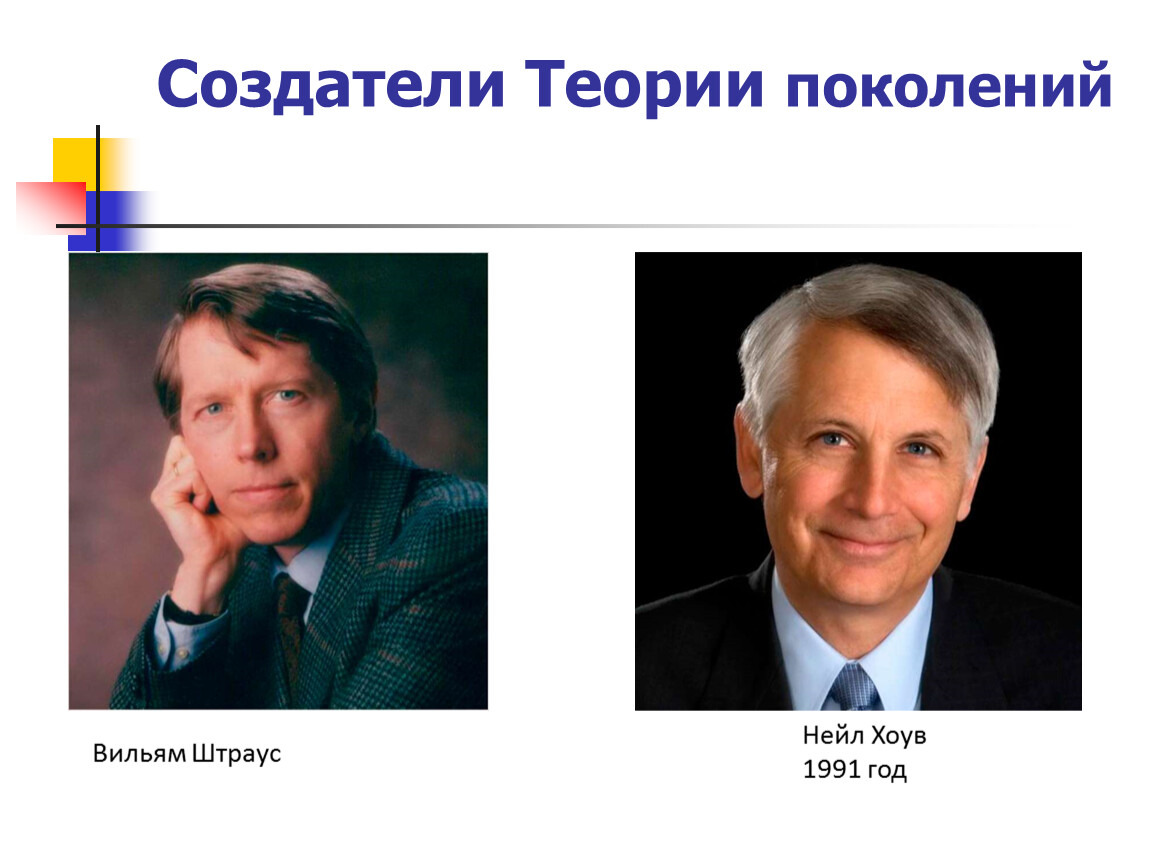 Сделать поколения. Уильям Штраус. Штраус и Хоув теория поколений. Вильям Штраус и нейл Хоув. Нейл Хоув и Вильям Штраус теория поколений.