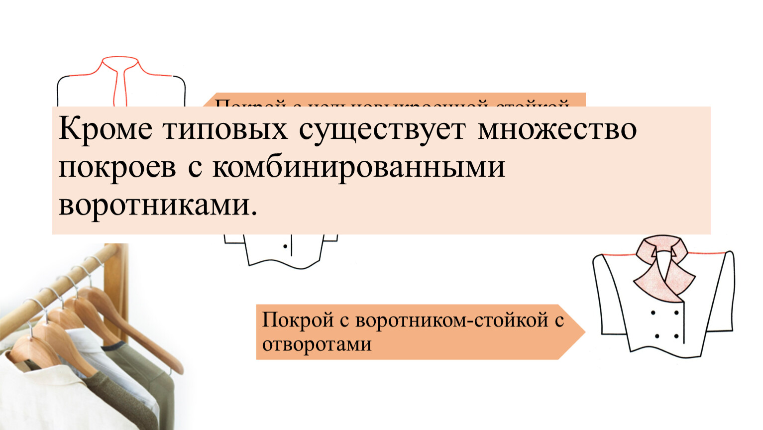 Отворот одежды. Покрой одежды это определение. Цельновыкроенная стойка с отворотом. Покрой одежды с горизонтальным членением.