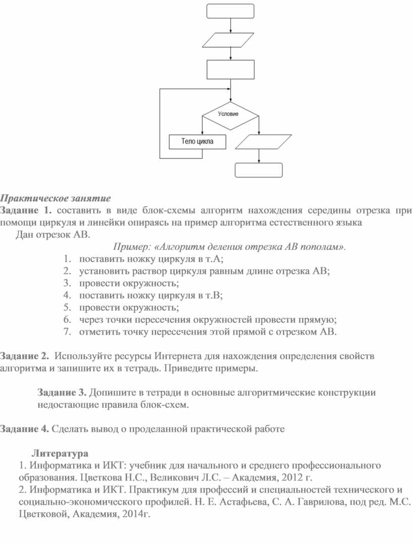 Практическая работа по информатике