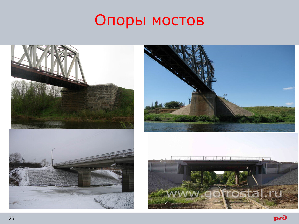 Литые опорные части мостов. Береговая опора моста. Опорные части железнодорожных мостов.