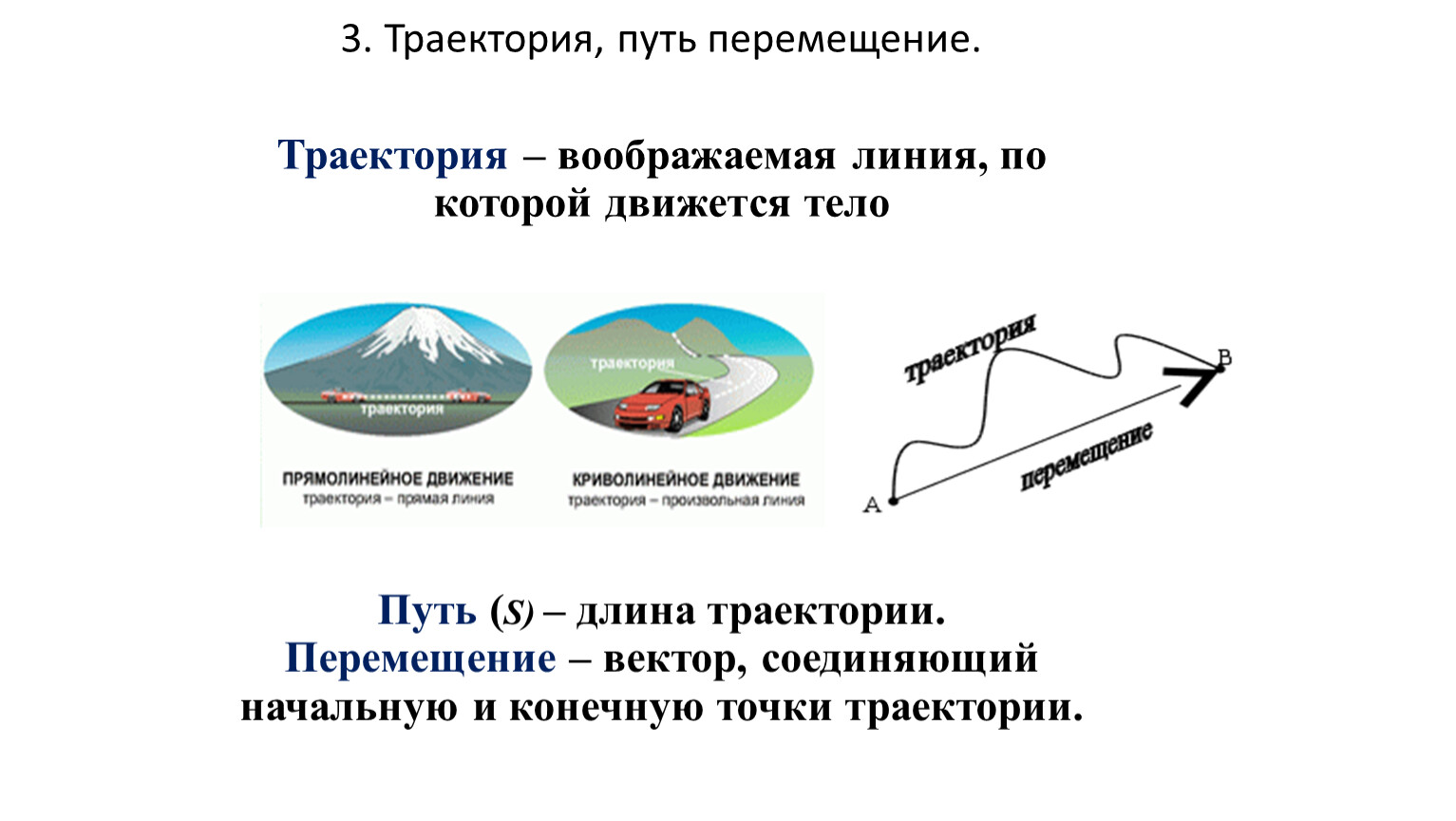 Причины перемещения. Траектория и перемещение. Траектория и путь. Траектория это. Путь и перемещение в физике.