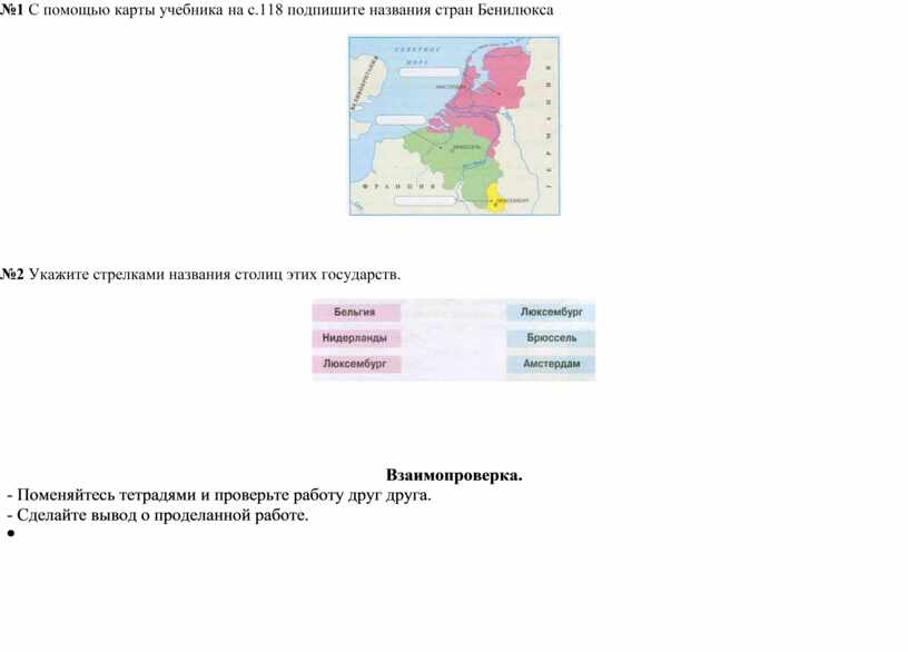 Страны бенилюкса 3 класс окружающий мир сообщение