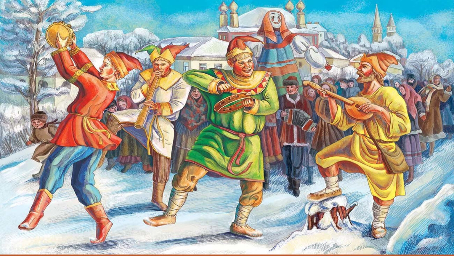 Развлечения на руси в средние века