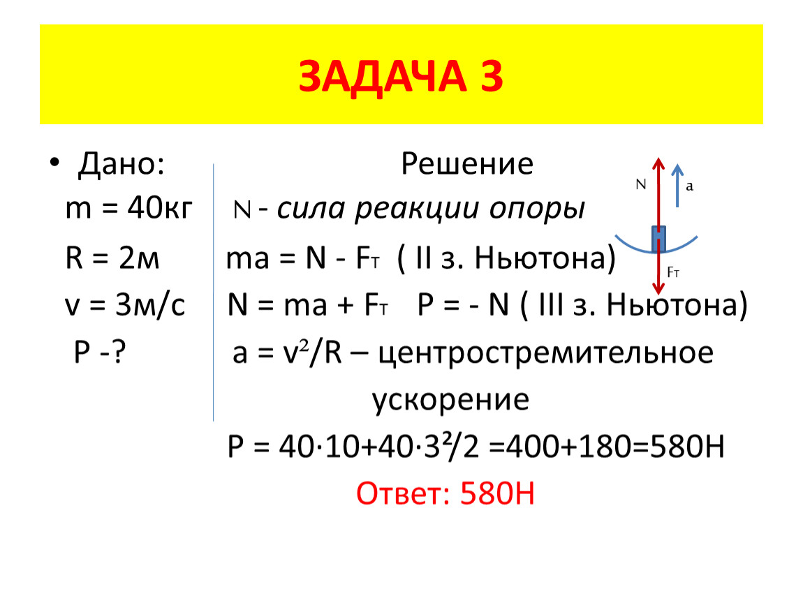 Урок 13 Законы Ньютона