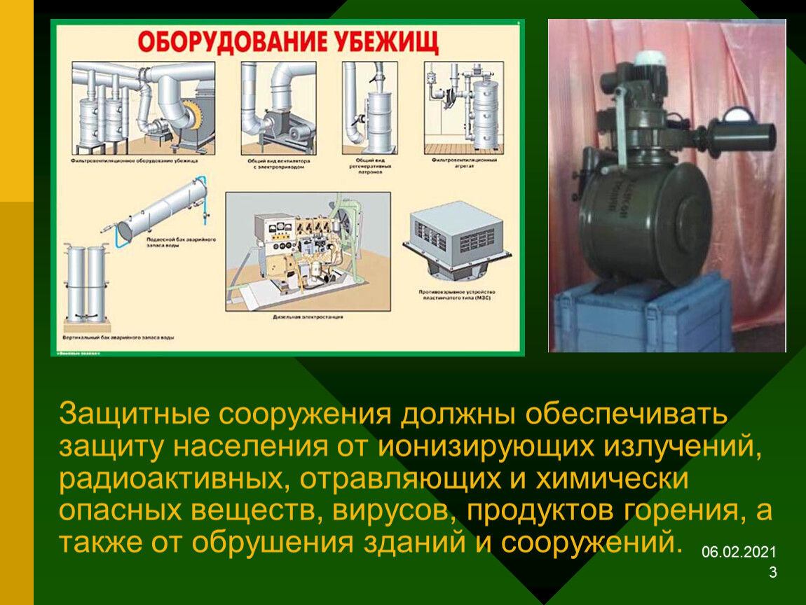 Организация инженерной защиты населения