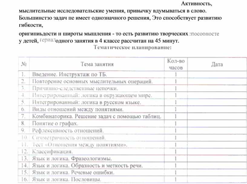 Активность, мыслительные исследовательские умения, привычку вдумываться в слово