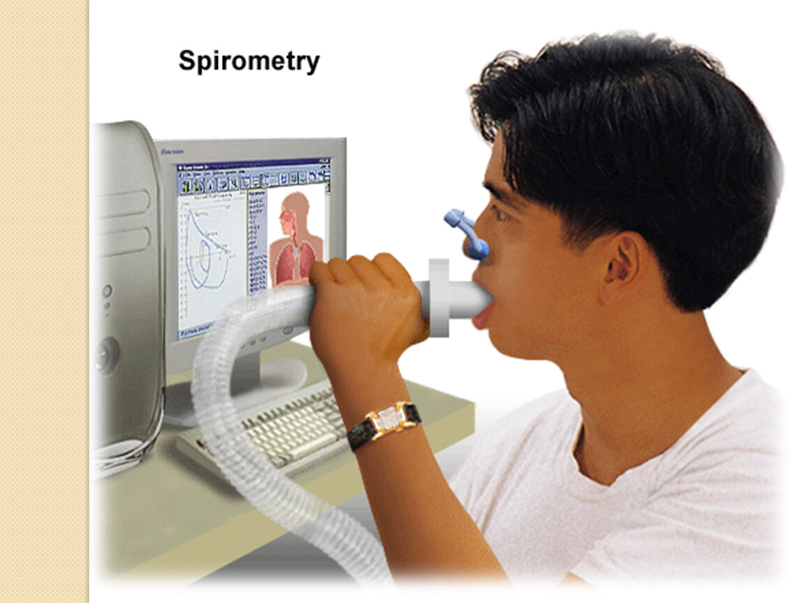 Исследование функции внешнего дыхания проводят с помощью тахометра