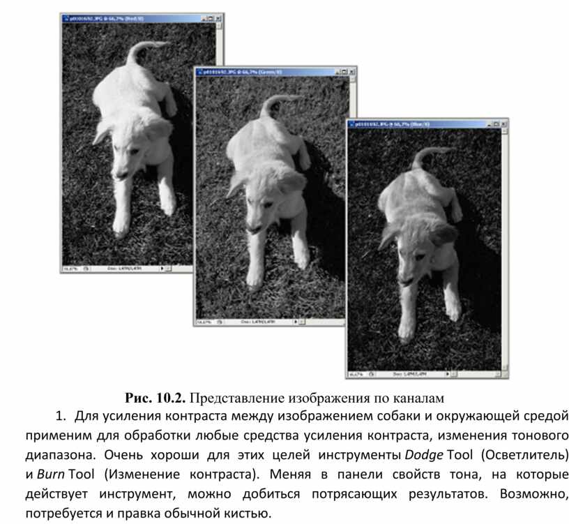 Повысить контрастность изображения