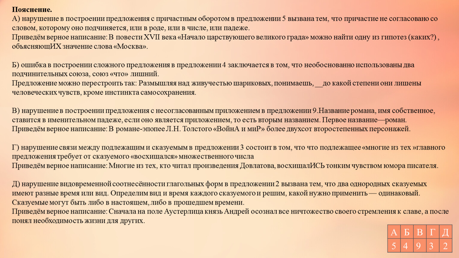 Ошибки в построении причастного оборота. Предложения с причастным оборотом. Нарушение построения предложения с причастным оборотом ЕГЭ 8 задание-. Задание на построение предложения со словом. Нарушение в построении предложения с причастным в этом романе.