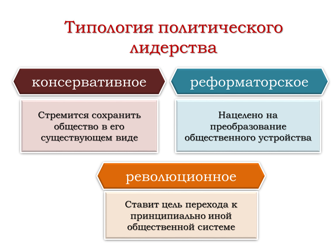 План на тему политический лидер