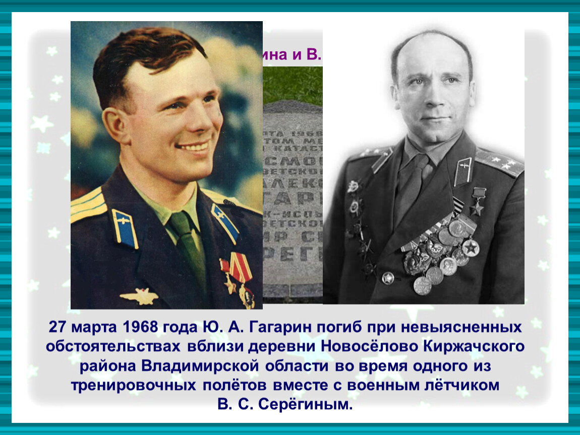 Гагарин сколько лет сейчас было бы. Смерть Гагарина.