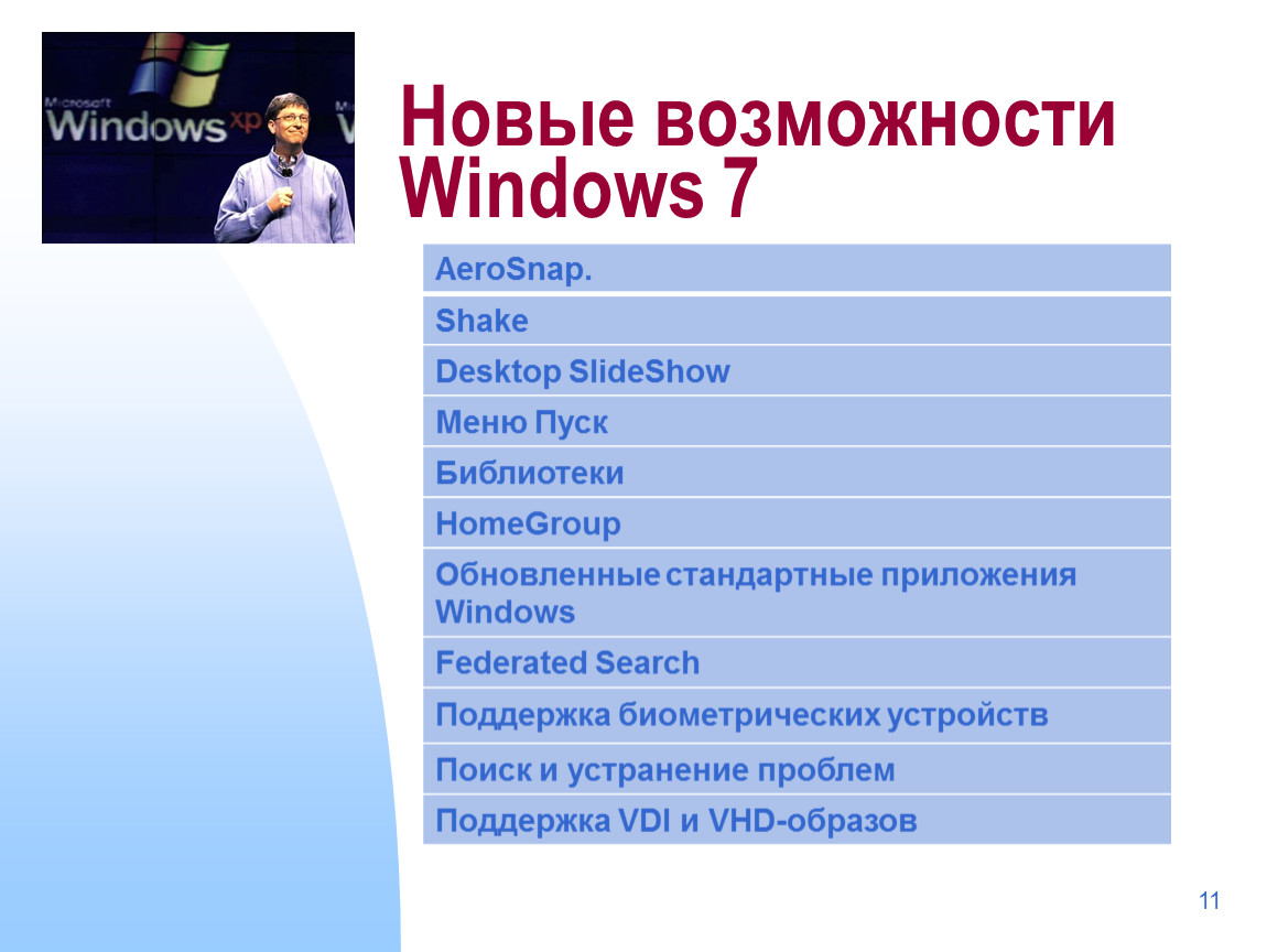 Какие подсистемы окружения поддерживает windows