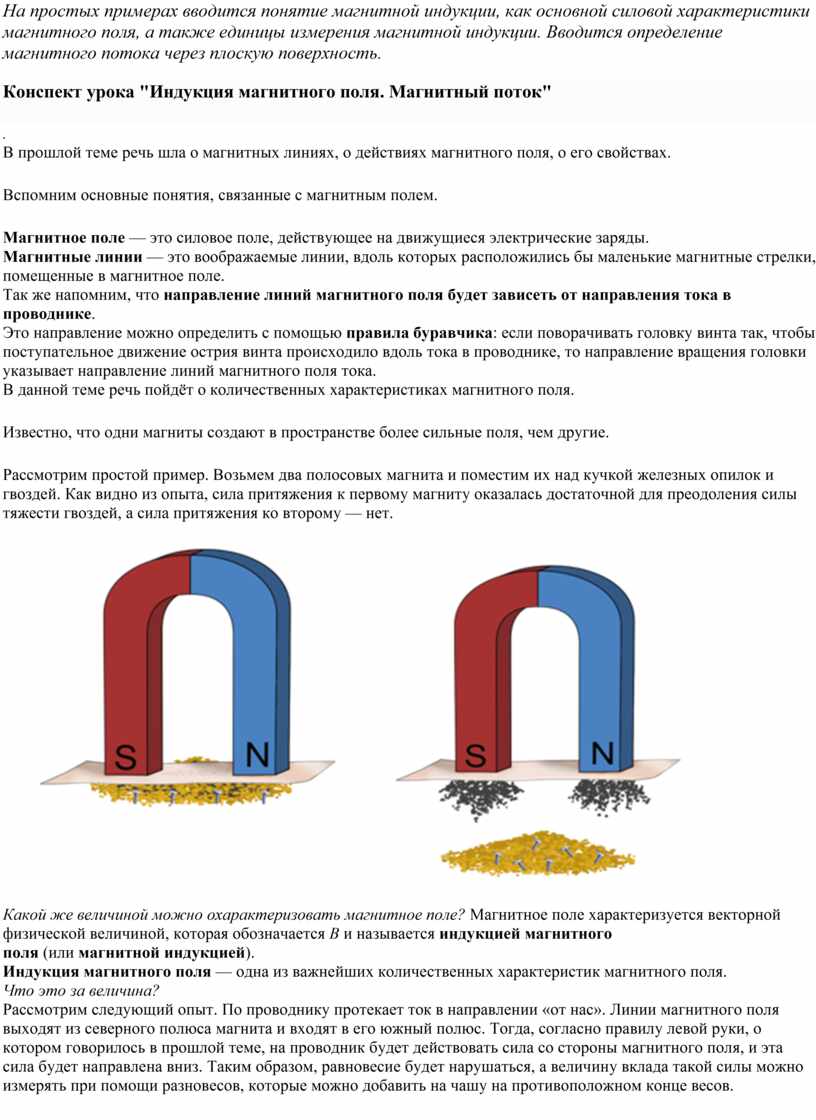 Конспект урока 