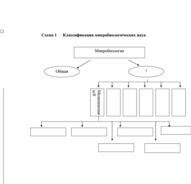 Классификация наук схема