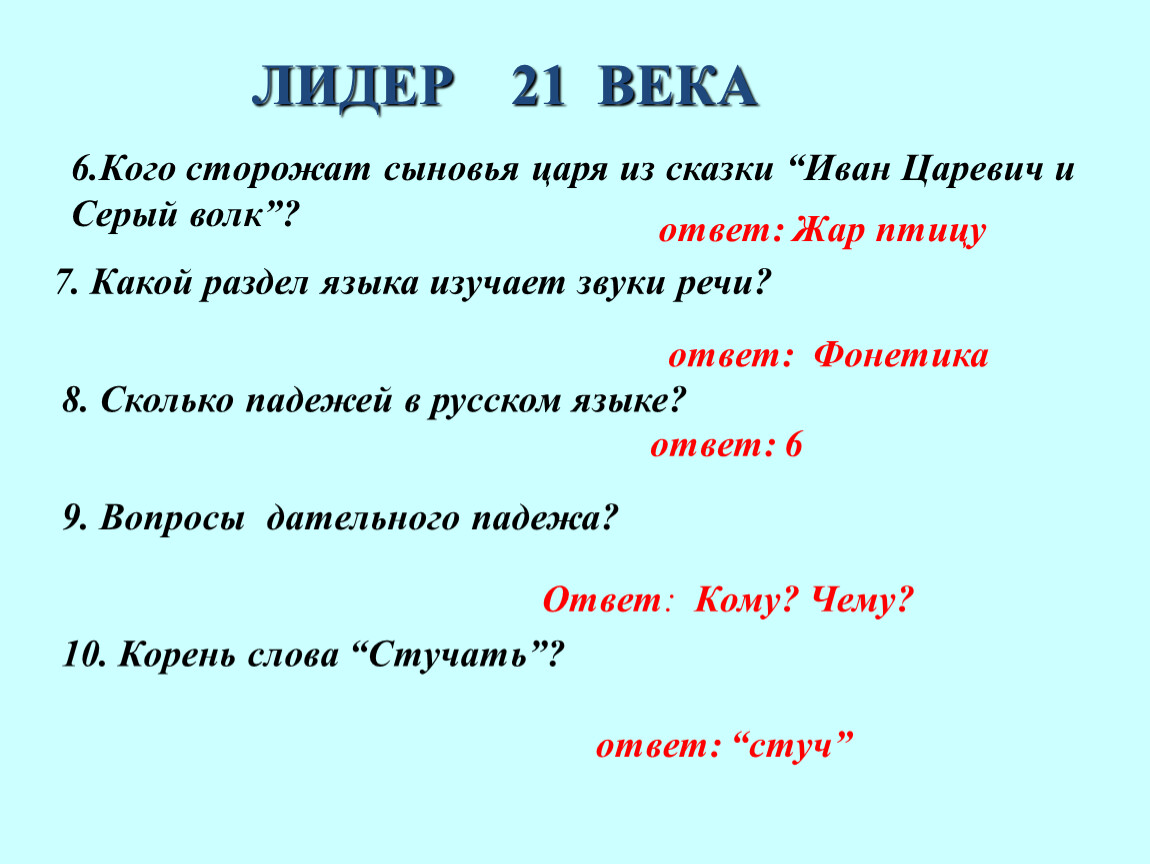 Лидер 21 века. Я и моя команда