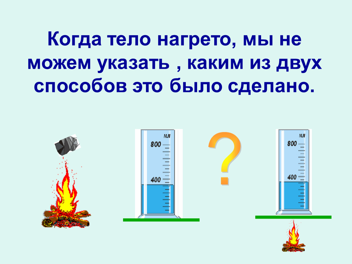 Масса нагреваемого тела. Способы изменения внутренней энергии 8 класс физика. Способы изменения внутренней энергии тела 8 класс презентация. Внутренняя энергия примеры. Способы изменения внутренней энергии 8 класс физика кратко.