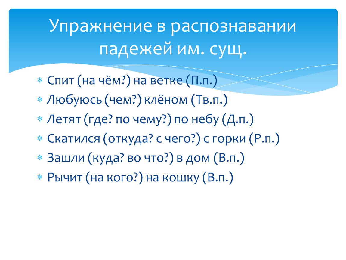 Презентация по русскому языку 3 класс 