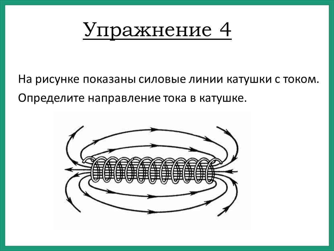 Нарисуй силовые линии