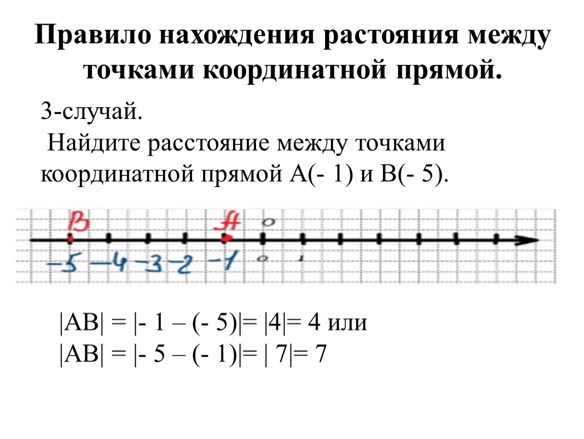 Найдите расстояние между точками а 7. Расстояние между точками на координатной прямой. Правило нахождения расстояния между точками на координатной прямой. Найти расстояние между точками на координатной прямой. Найдите расстояние между точками на координатной прямой.