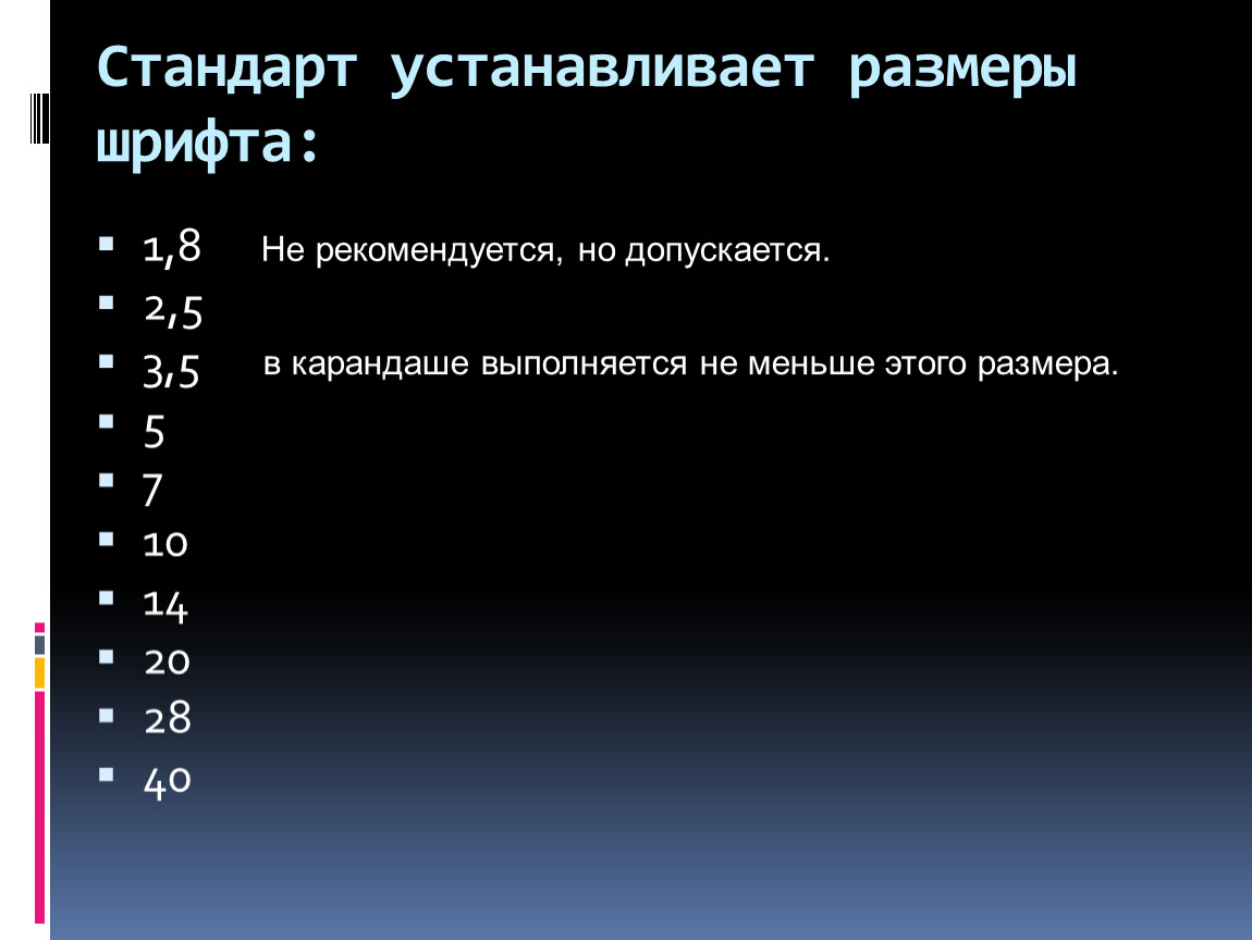 Перечислите первого. Стандарт устанавливает Размеры шрифта. Стандарт устанавливает Размеры шрифта перечислите. Установка размера шрифта. Установленный масштаб шрифта.