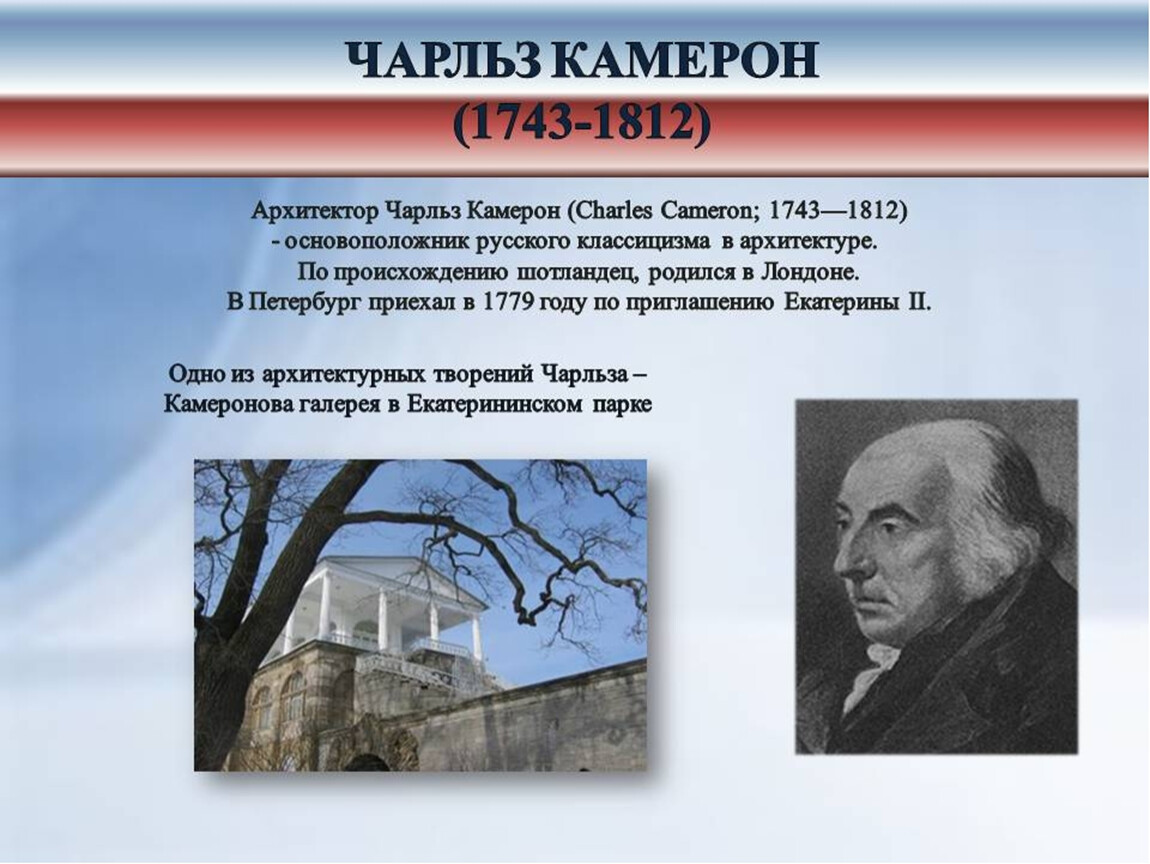 Укажите фамилию архитектора благодаря плану которого в современном