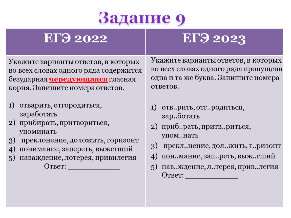 9 задание егэ русский язык 2023 практика
