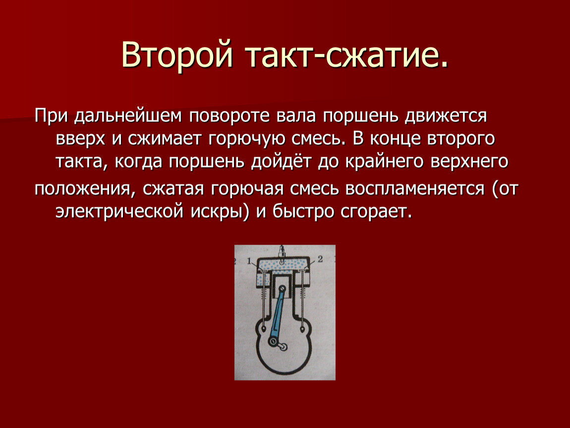 В конце такте. Такт сжатия. Такт сжатие положение. Сжатие топлива. Из чего состоит ДВС.