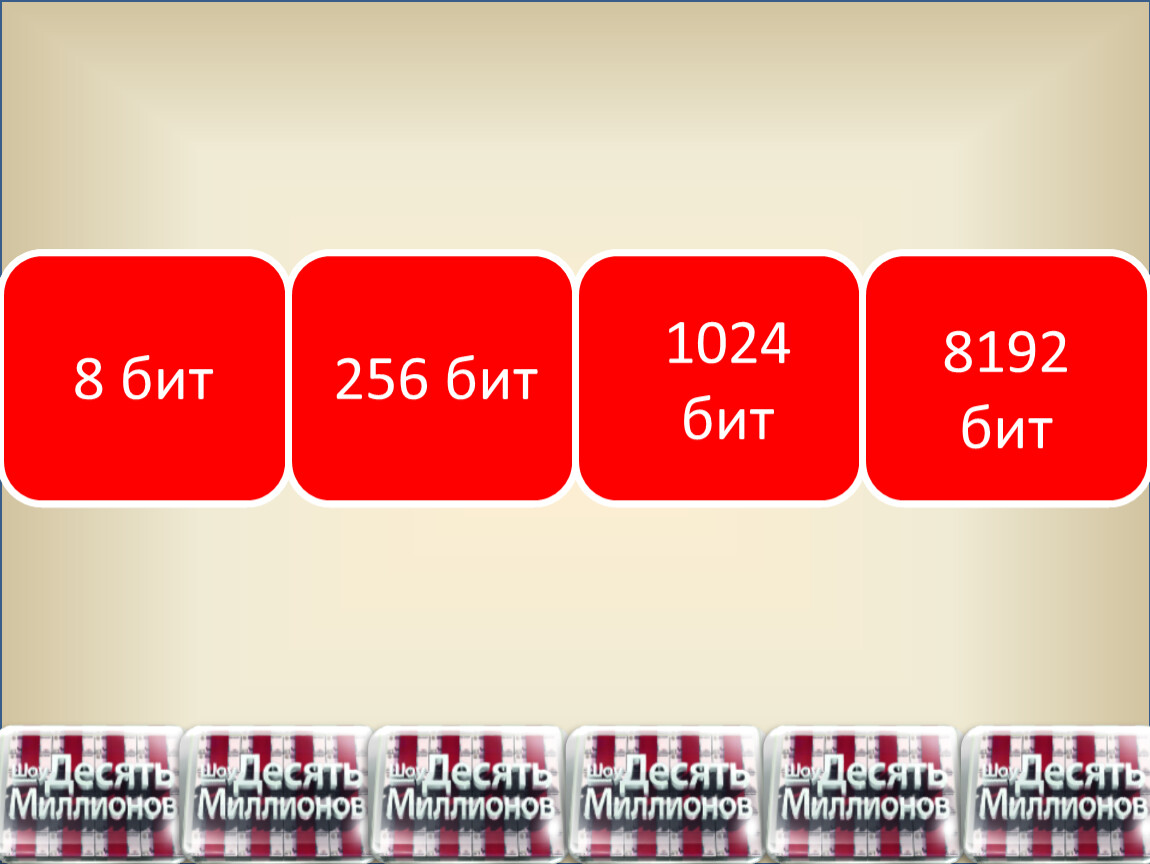 Размеры 1024. 256 Бит. 8192 Бит. 1024 Бита. 256 Битов.