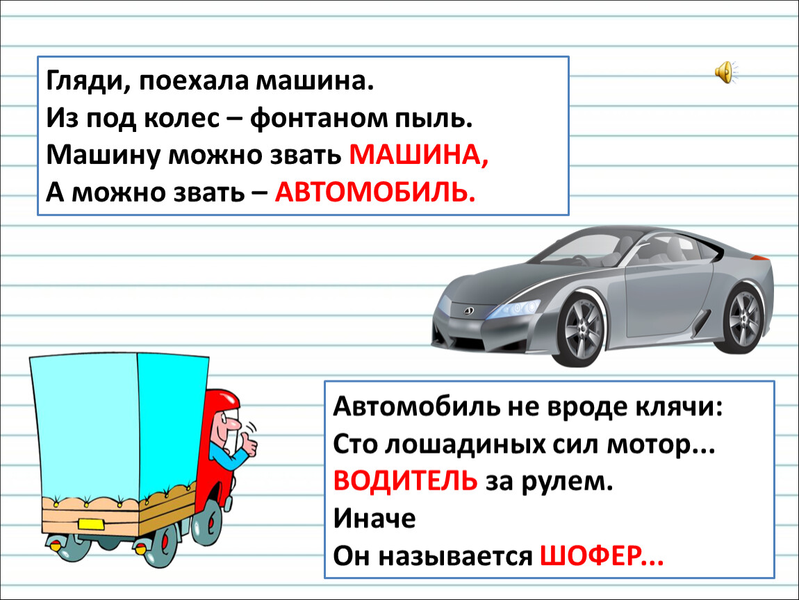 Презентация к уроку русского языка во 2 классе на тему: 