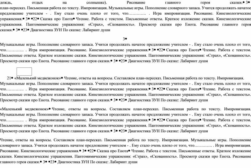 Рисование главного героя сказки
