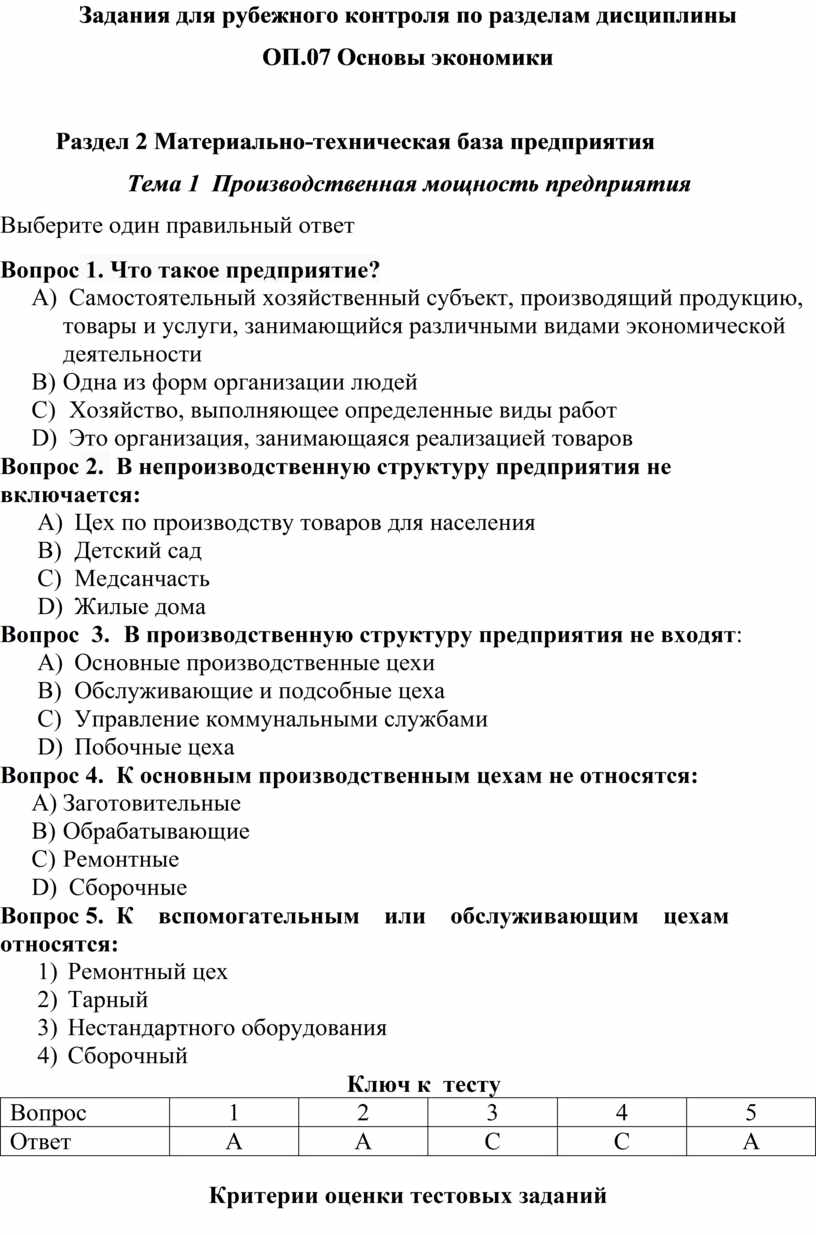  Ответ на вопрос по теме Технологичность изделия