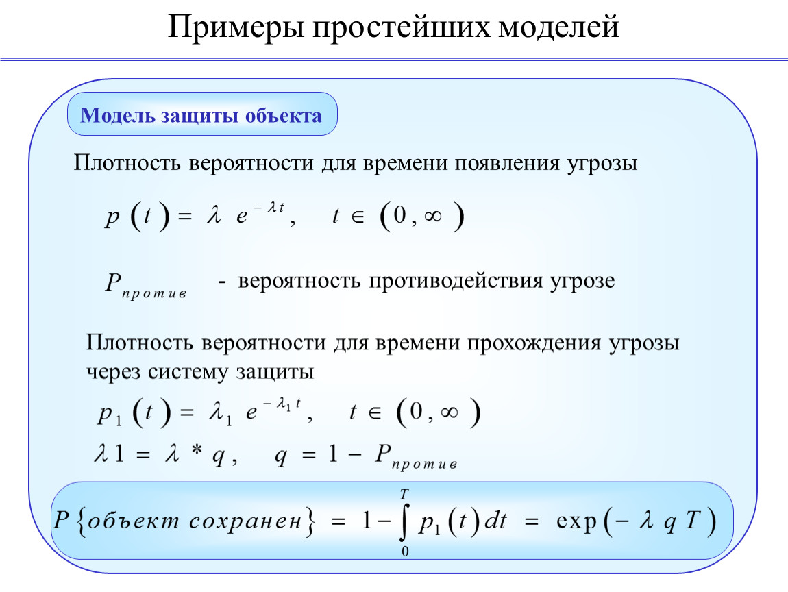 Простейшие вероятностные модели