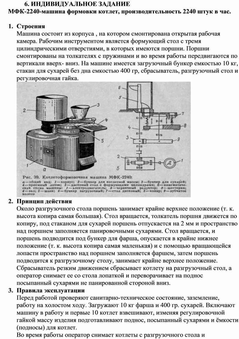 Котлетоформовочная машина мфк 2240