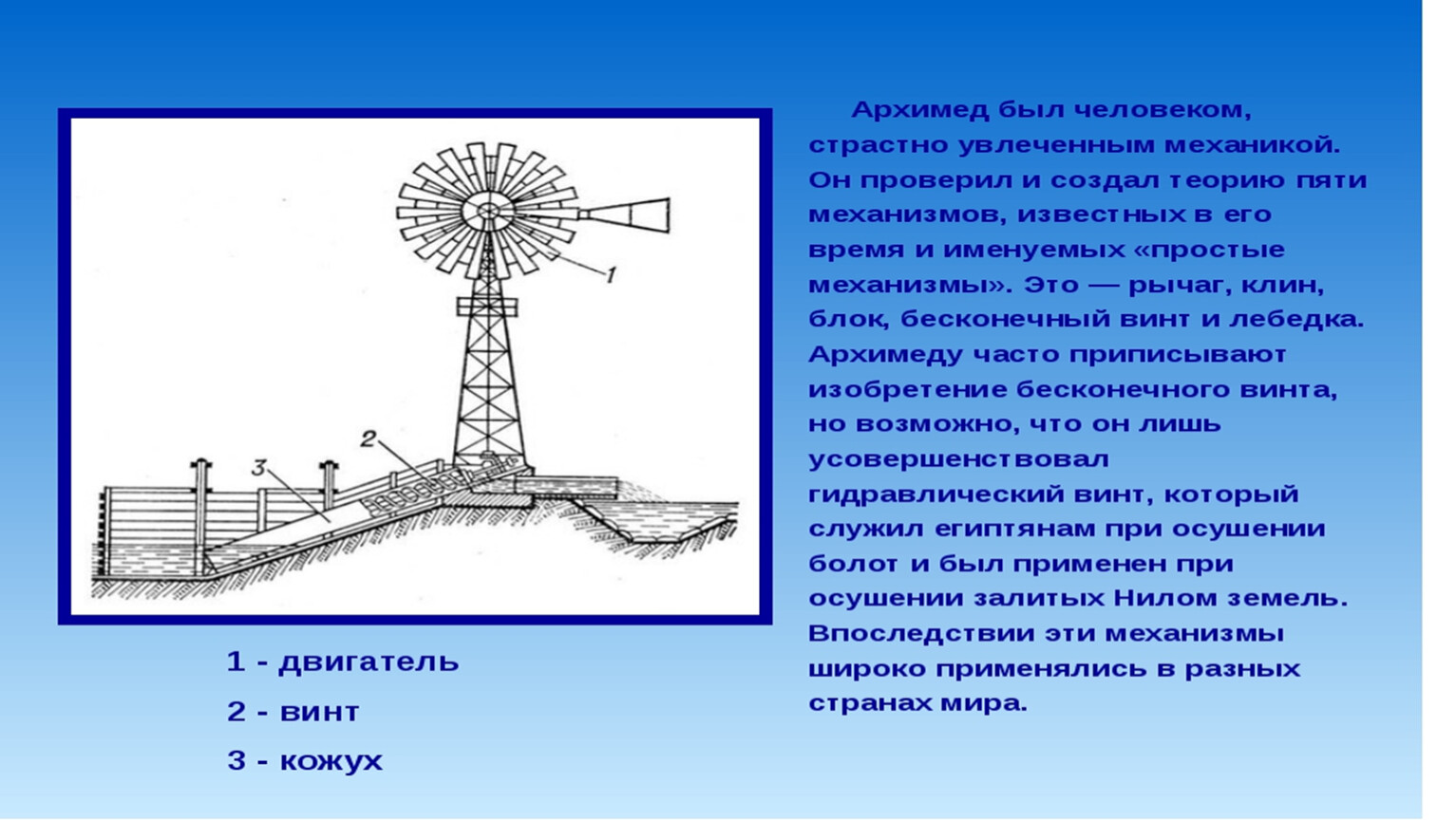 Проект архимед 6 класс