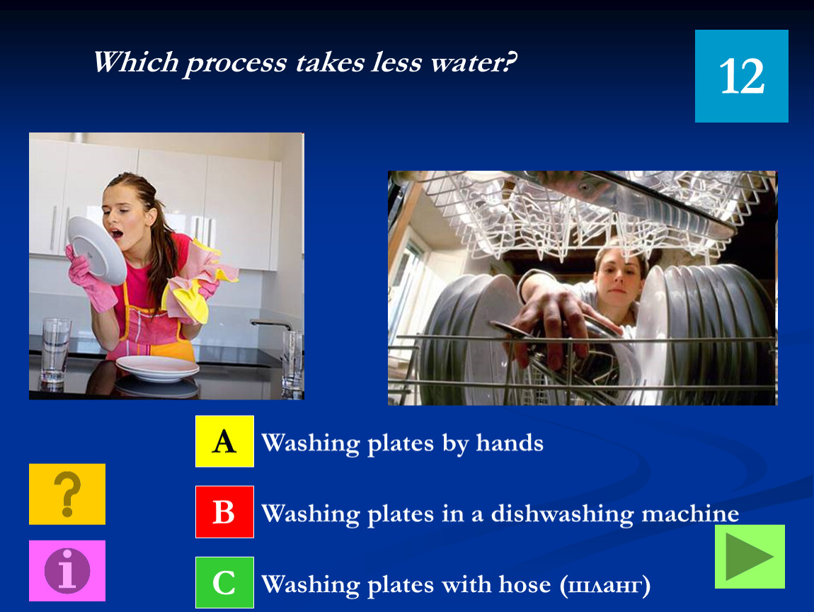 Take less. ABC washing.